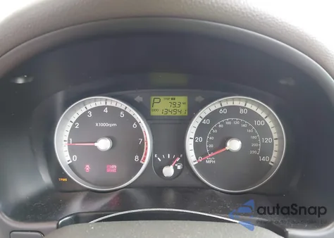 2009 Hyundai Accent Gls from USA, damaged, VIN KMHCN46C49U373017